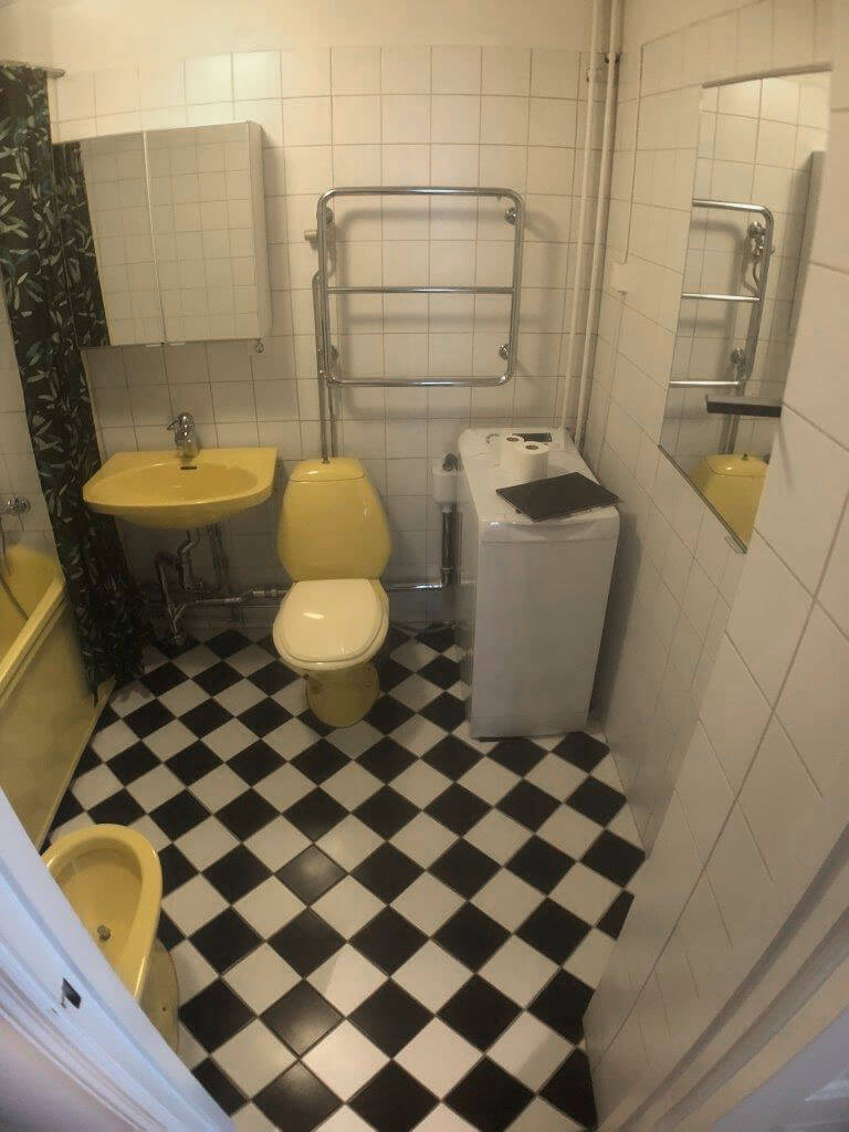 M5 Bygg badrumsrenovering Kungsholmen - före renovering M5 Bygg badrumsrenovering Kungsholmen - före renovering